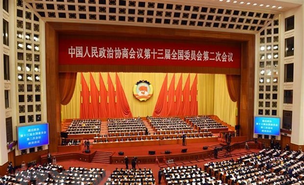 Abschluss der Politischen Konsultativkonferenz des Chinesischen Volkes