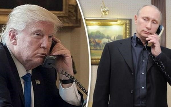 Präsidenten der USA und Russlands telefonieren über viele heikle Themen