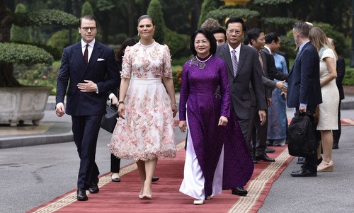 Prinzessin Victoria und Prinz Daniel von Schweden zu Gast in Vietnam