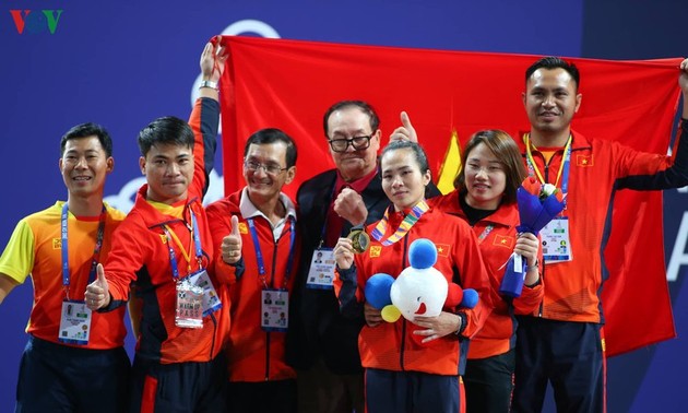 Sea Games 30: Vietnam nimmt vorübergehend den zweiten Platz ein