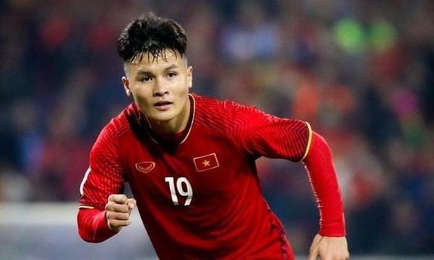 Quang Hai trainiert hart und ist bereit für die Qualifikationsrunde der WM 2022