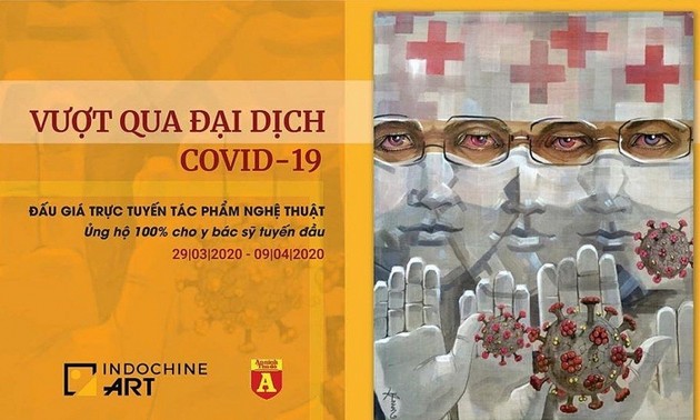 Hilfsfonds zur Bekämpfung der Covid-19 durch Online-Auktion von Kunstwerken