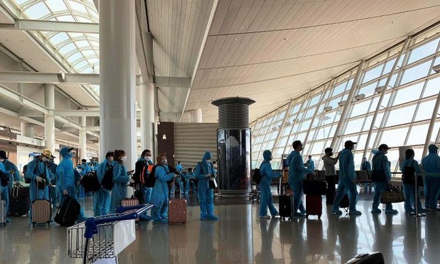 Fast 340 vietnamesische Staatsbürger aus Südkorea kehren ins Heimatland zurück