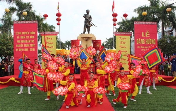 Unterlage zur Anerkennung des Festes Nguyen Trung Truc als nationales immaterielles Kulturerbe