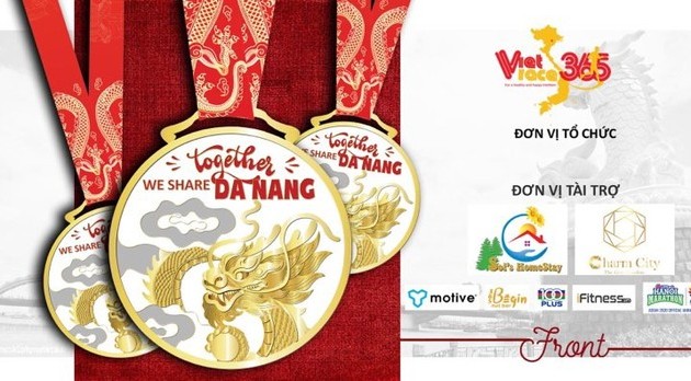 3000 Läufer nehmen am virtuellen Laufwettbewerb „Together we share – Da Nang” teil