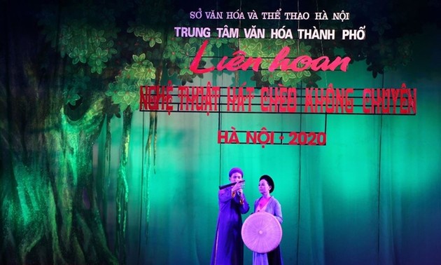 Festival des Amateur-Cheo-Gesangs in Hanoi 2020