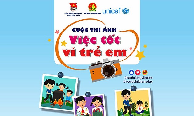 Start des Fotowetttbewerbs “Gute Taten für Kinder“