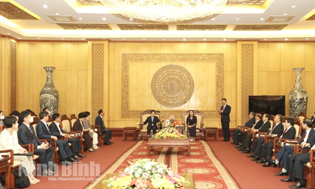 Südkoreas Parlamentspräsident besucht Provinz Ninh Binh 