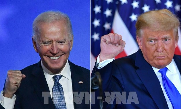 Joe Biden führt US-Präsident Donald Trump weiterhin mit etwa 3,8 Millionen der Stimmen an