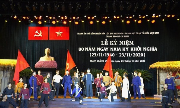 Feier zum 80. Jahrestag des Nam Ky-Aufstands in Ho Chi Minh Stadt
