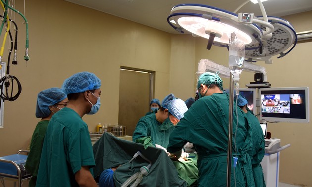 Effektivität der medizinischen Fernuntersuchung und -behandlung in Thai Nguyen