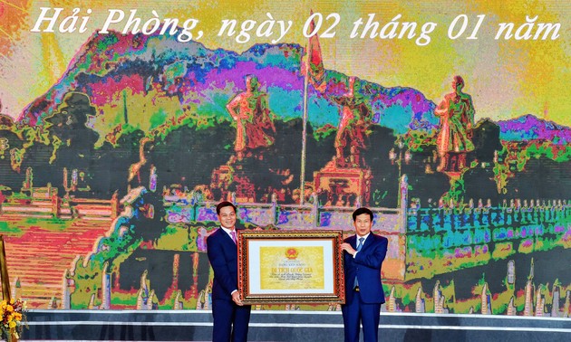 Gedenkstätte Bach Dang Giang wird als nationale historische Gedenkstätte eingestuft