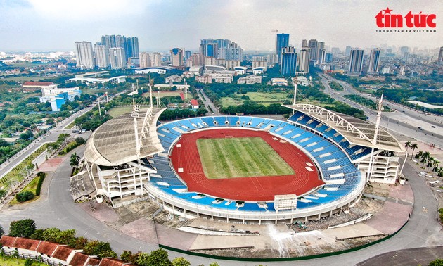 Hanoi wird die Anlage für die Veranstaltung von SEA Games 31 vor Ende September fertigstellen