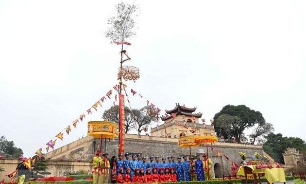 Einzigartiges Tet-Viet-Fest in Thang Long-Zitadelle