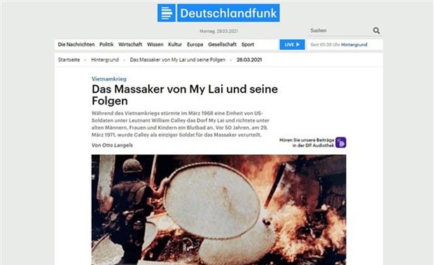 Deutscher Historiker bezeichnet das Massaker von My Lai als ein Kriegsverbrechen