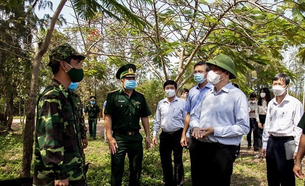 Kien Giang verstärkt Maßnahmen zur Bekämpfung der Covid-19-Epidemie in Grenzgebieten