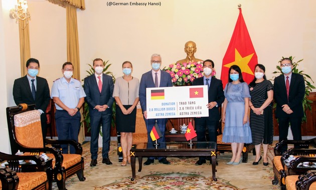 Deutschland unterstützt Vietnam mit weiteren 2,6 Millionen Covid-19-Impfdosen
