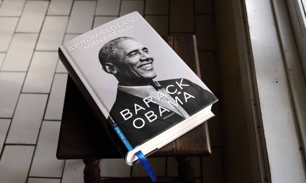 Ausgabe „Ein verheißenes Land” von ehemaligem US-Präsidenten Barack Obama in Vietnam 