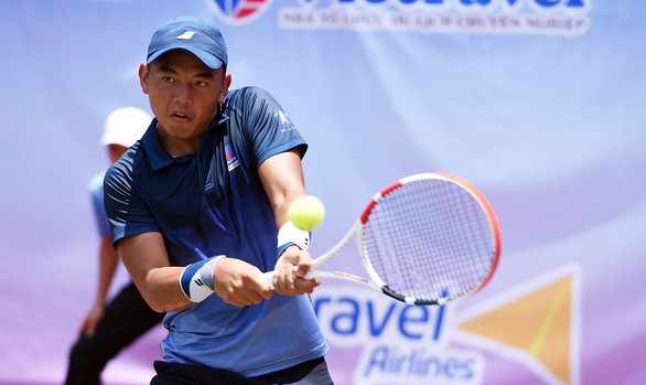 Tennisspieler Ly Hoang Nam nimmt den ersten Platz in Südostasien