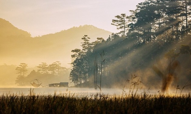 Traumhafte Schönheit des Tuyen Lam-Sees in Da Lat