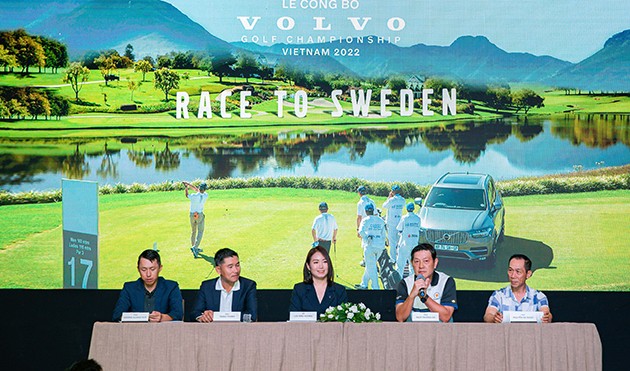 500 Golfer kämpfen in Volvo-Golfmeisterschaft Vietnam 2022 