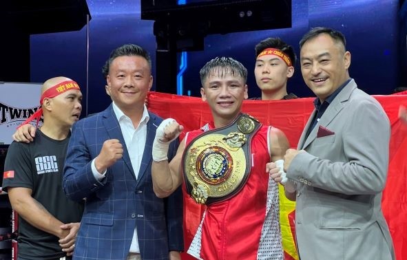Boxer Le Huu Toan verteidigt erfolgreich den Gürtel des WBA Asien