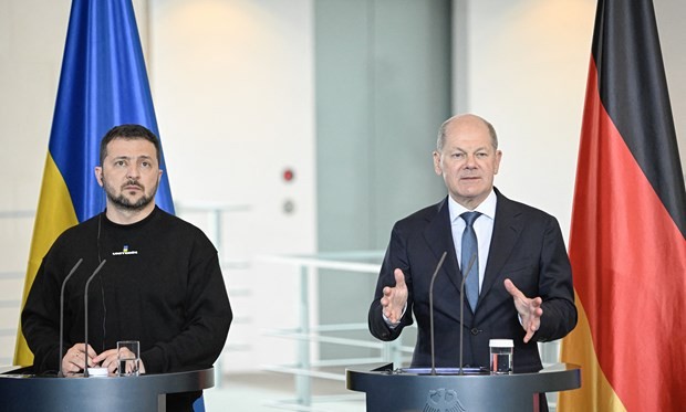 Deutschland sagt Unterstützung für EU-Beitritt der Ukraine zu