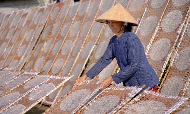 Herstellung von Reisblättern in Thuan Hung als nationales immaterielles Kulturerbe anerkannt