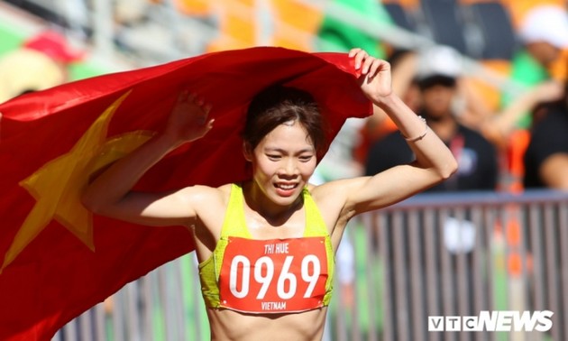 Pham Thi Hue gewinnt Goldmedaille bei erweitertem Leichtathletikturnier in Taiwan (China)