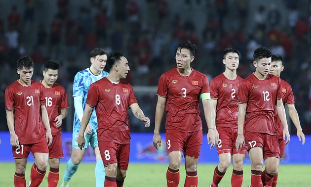 Vorteil bei WM-Qualifikationsrunde: Vietnams Fußballmannschaft verbessert sich in FIFA-Rangliste