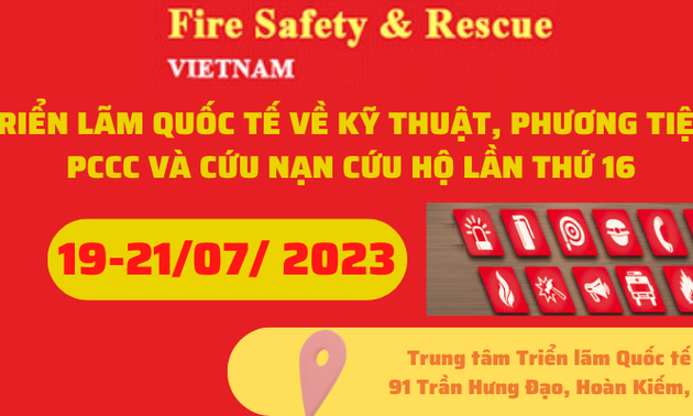 Internationale Messe für Brandschutz in Vietnam 2023