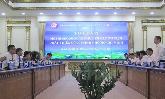 Ho Chi Minh Stadt: Außenangelegenheit und internationale Eingliederung dienen Prioritäten für Entwicklung
