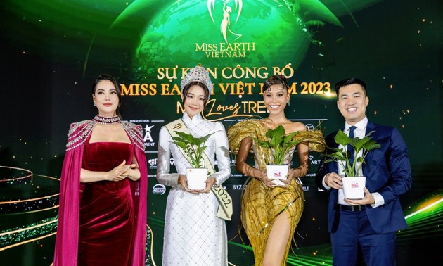 Erster Miss Earth-Schönheitswettbewerb 2023 in Vietnam 