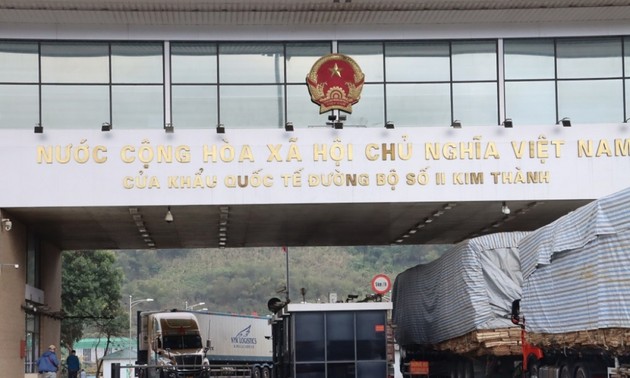 Einsatz von digitalem Grenzübergang Kim Thanh der Provinz Lao Cai