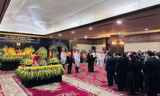 Trauerfeier für Vizepremierminister Le Van Thanh