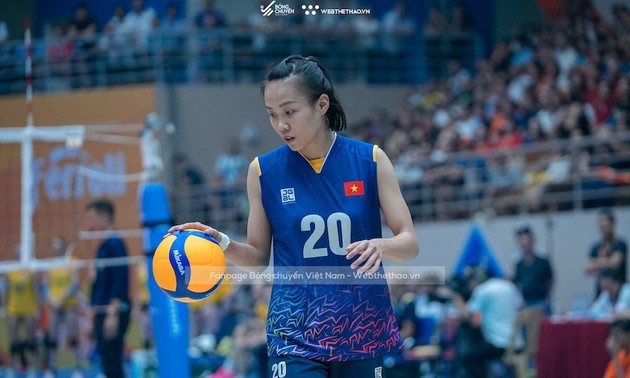 Volleyballspielerin Tran Tu Linh steht vor Antritt bei T-League