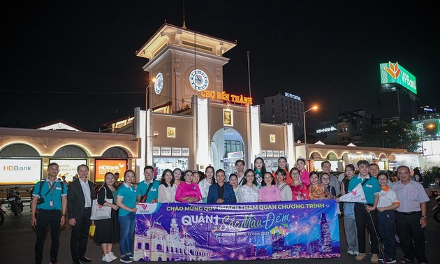 Die erste Nachttour in Ho-Chi-Minh-Stadt