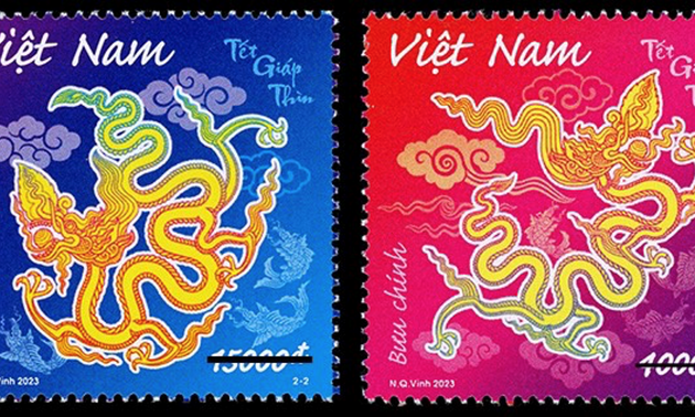 Herausgabe der Briefmarkenserie über Jahr des Drachen 2024