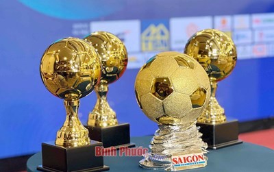 Verleihung des Preises „Goldener Ball Vietnams 2023” in Ho Chi Minh Stadt