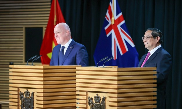 Abschluss des Neuseelandbesuchs: Vietnam und Neuseeland geben gemeinsame Erklärung ab
