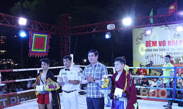 Kampfkunst-Wettbewerb beim Amazing Binh Dinh-Fest 2024