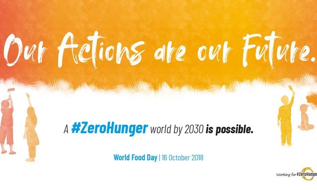 Zero Hunger: Our actions today are our future tomorrow