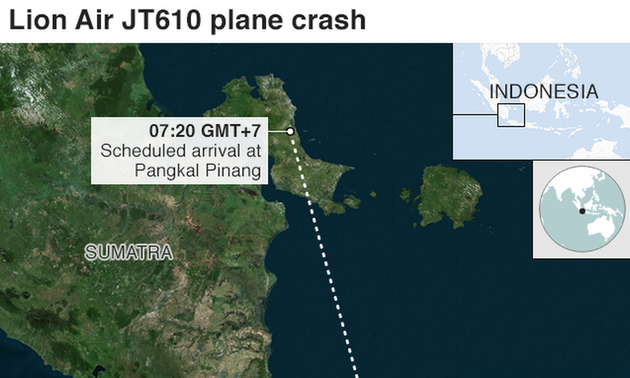 No survivors expected from crashed Indonesian plane