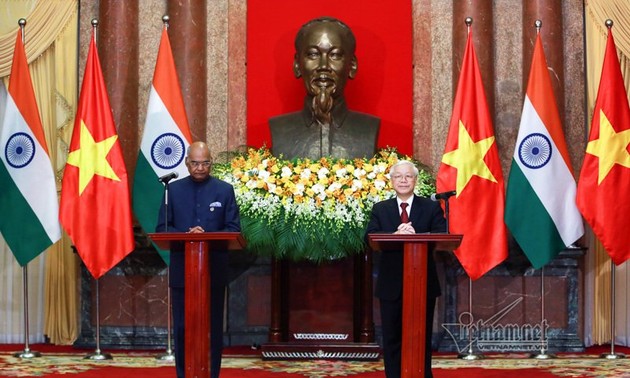Vietnam is a strategic pillar of India’s “Act East” policy: Indian President