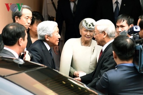 Vietnam’s top leader sends letter to Japanese King Father
