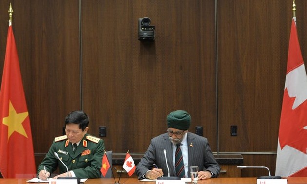 Stronger defense ties to boost Vietnam-Canada comprehensive partnership 