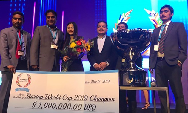 Vietnamese startup wins one million USD at 2019 World Cup 