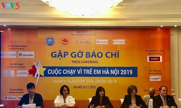 Hanoi Run for Children 2019 to be held in December