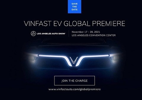 Vietnam’s car maker to debut new electric vehicles at Los Angeles Auto Show 2021  ​
