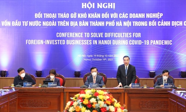 Hanoi seeks to help foreign-invested businesses recover from COVID-19
